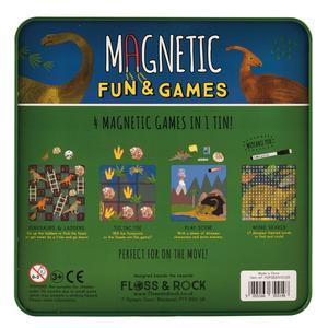 Dinosaur 4 in 1 Magnetic Games Floss & Rock