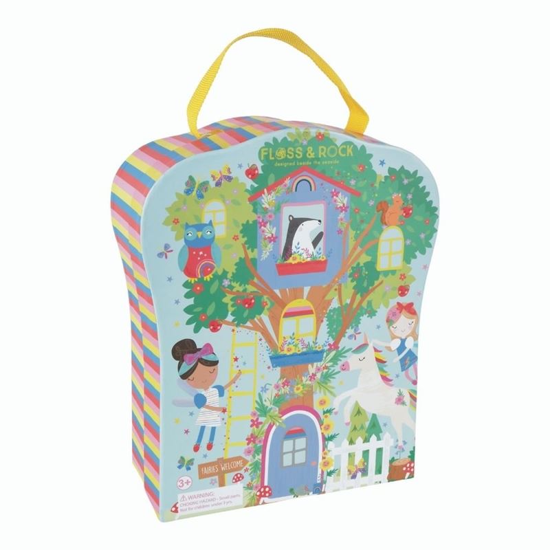 Rainbow Fairy Tree House Playbox Set