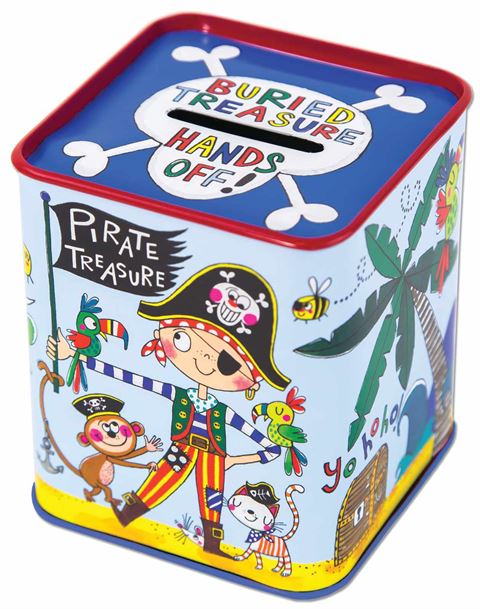 Burried Treasure Money Tin