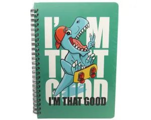 Notebooks Shark Dino Asstd