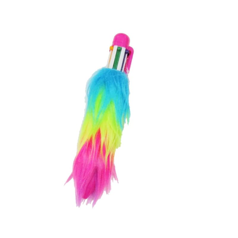 Gogopo 6 colour fluffy neon pen