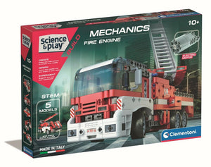Build Mechanics Fire Truck Science & Play