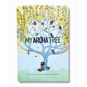Aroha Tree Poster Sticker set