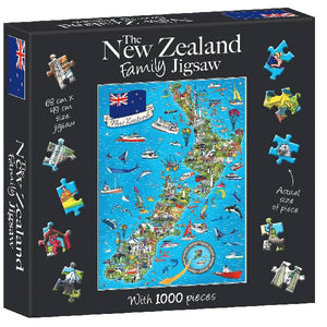 NZ Family Jigsaw 1000 piece