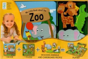 My Little Zoo -  Book Puzzle Playset