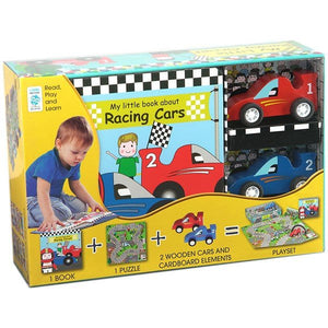My Little Racing Car Circuit Book Puzzle Playset