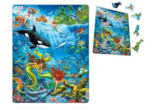 Mermaid Puzzle Large Larsen Brand