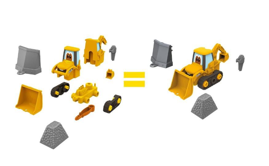 JD Build a buddy - Backhoe Loader John Deere