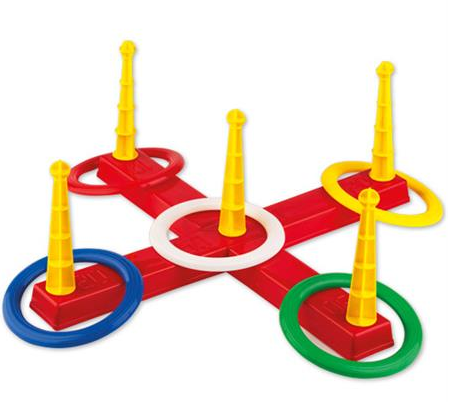Cross Ring Toss Game