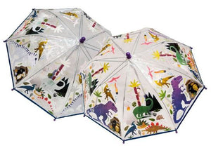 Dino Colour Change Umbrella