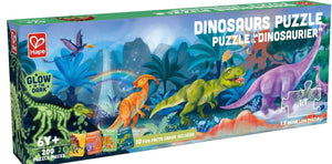 Dinosaur Puzzle Glowing 200pc 1.5m HAPE