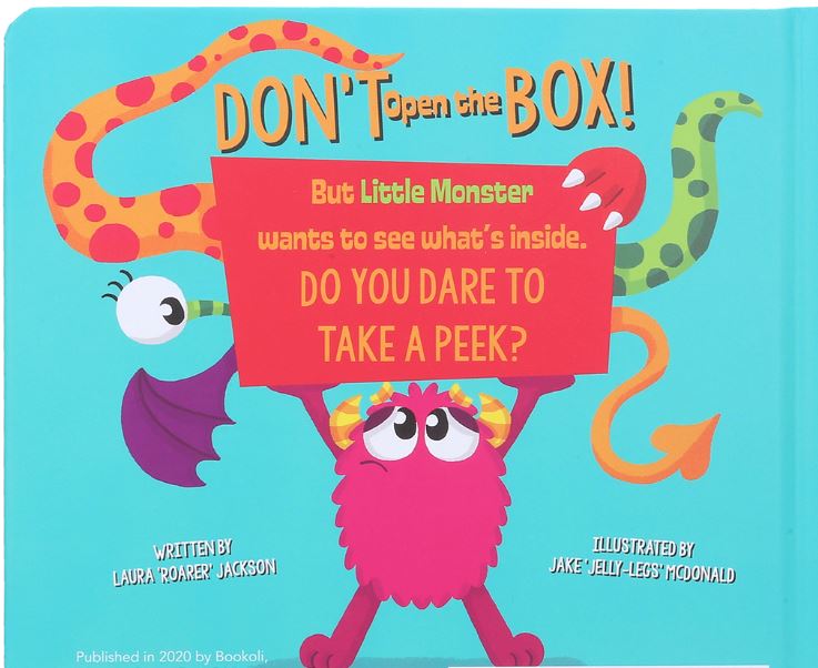 Don't Open the Box Monsters Book