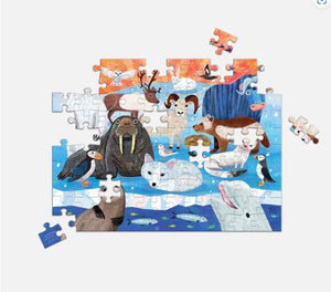 Arctic 100p Puzzle Double sided - Above and Below