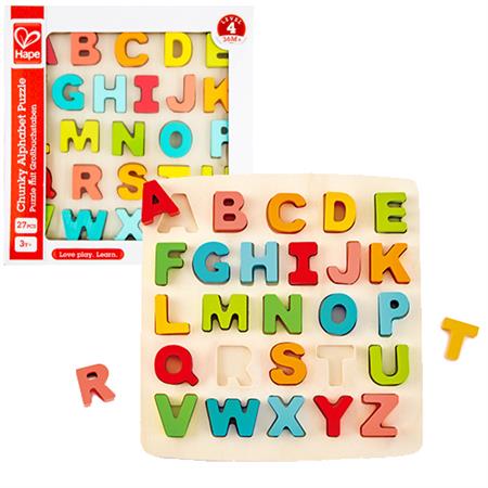 Hape Chunky Alphabet Puzzle - Uppercase