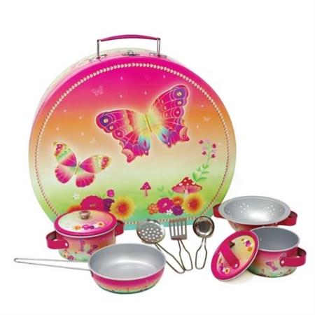 Rainbow Bfly Cooking Set case