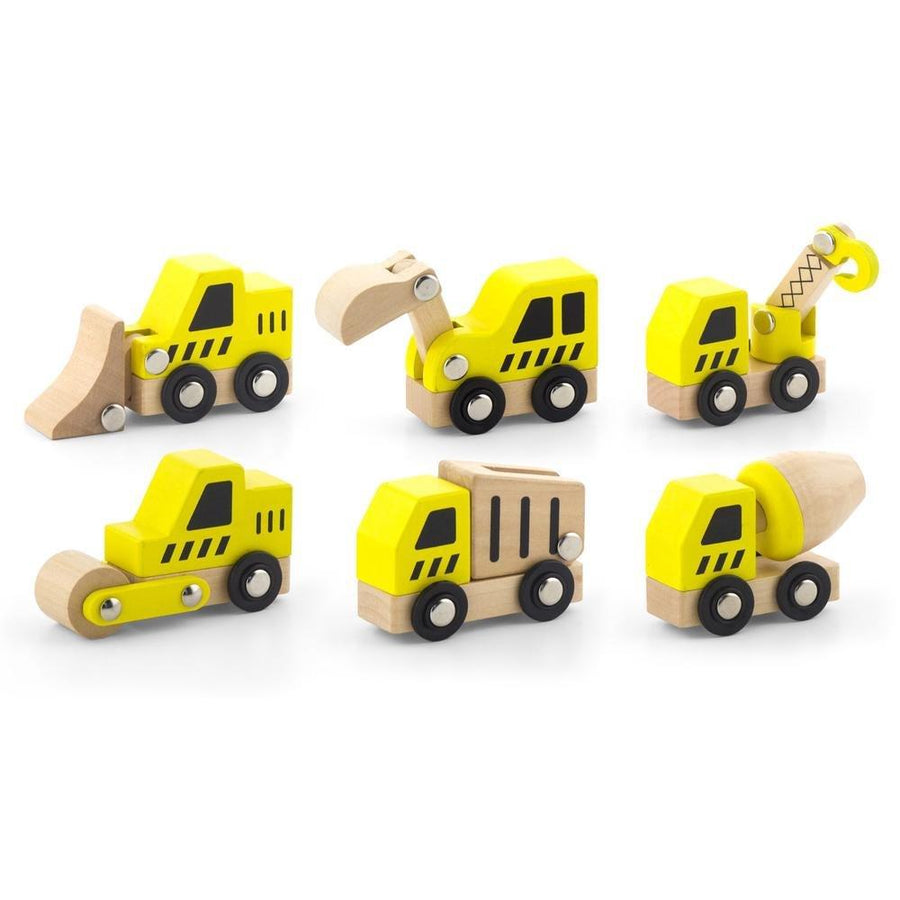 Construction Vehicles 6 Piece  Viga