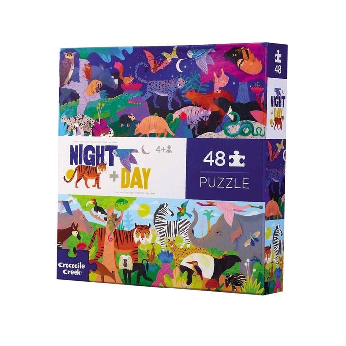 Croc Creek Opposites Night & Day 48 pc Puzzle