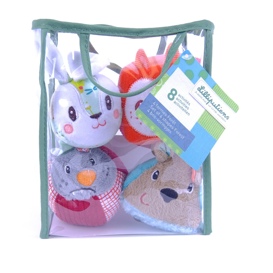 Lilliputiens 4 shapes Forest