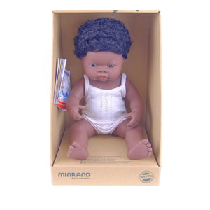 Baby Doll - African Boy 38cm