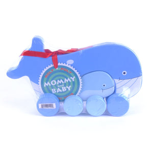 Mommy & Baby Push Toy Whale
