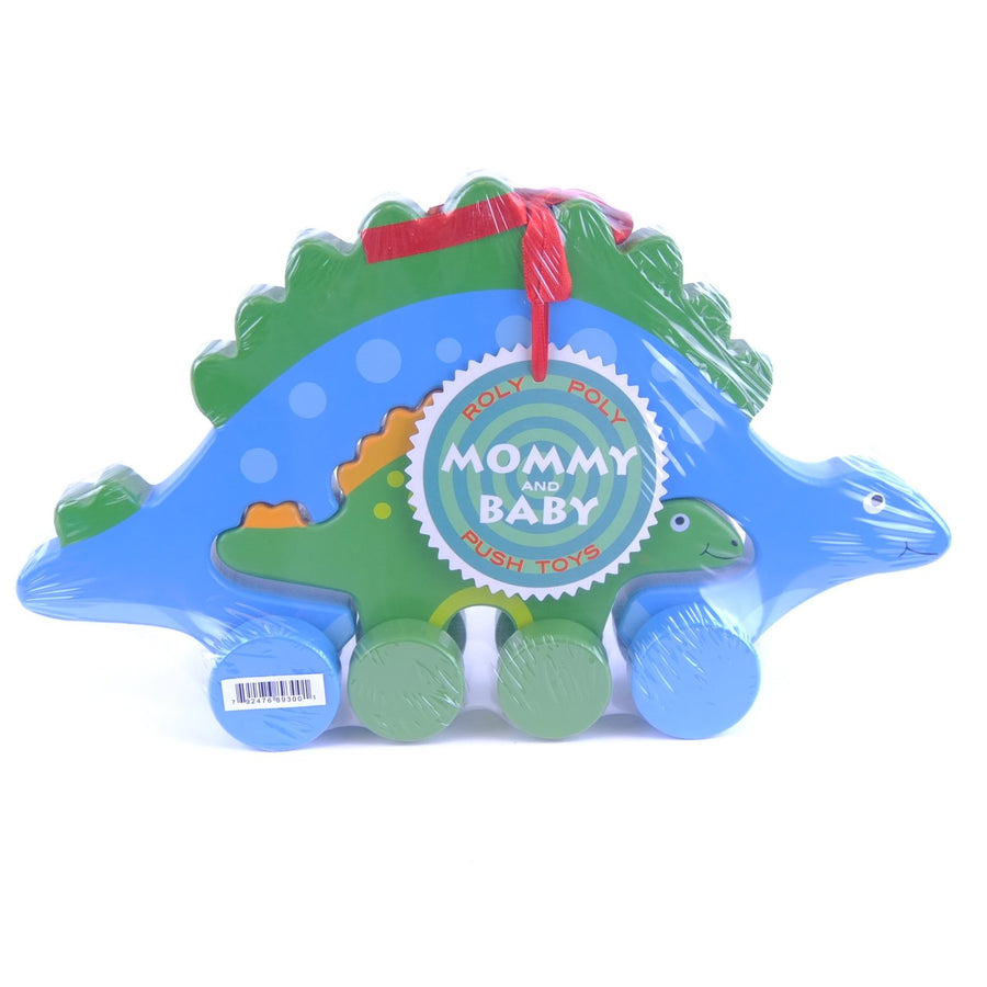 Mommy & Baby Push Toy Dinosaur