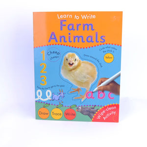 Learn To Write Farm Animals