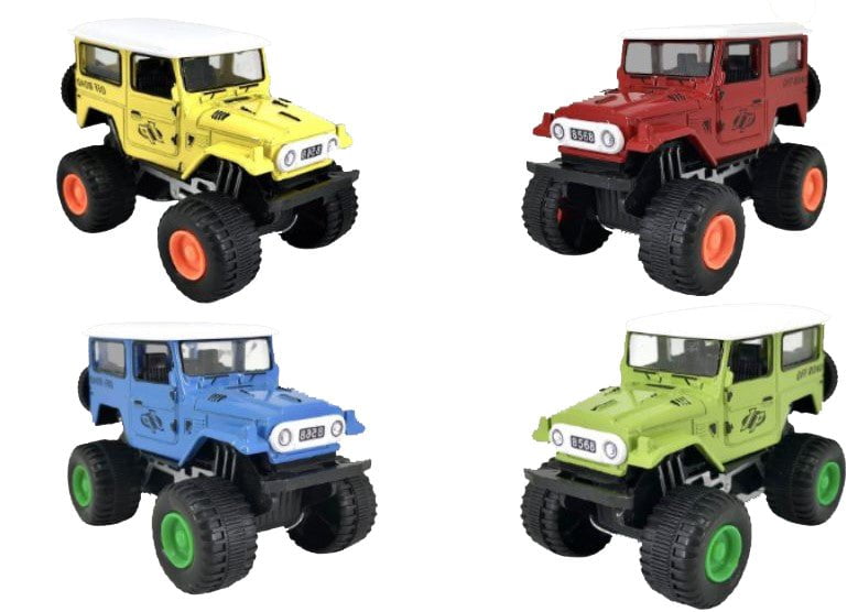 Die Cast Metal 4 x 4 Jeep