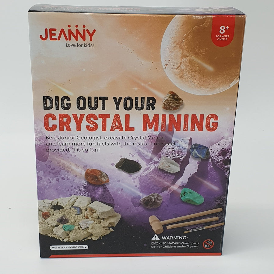 Dig & Discover Crystal Mining