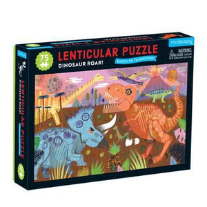 Dinosaur Lenticular Puzzle 75p