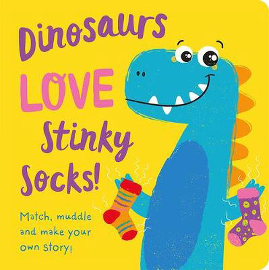 Dinosaurs Love Stinky Socks