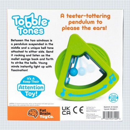 Tobble Tones Fat Brain Toy - PAUA