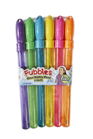 Fubbles Bubble Wand 6 Pack