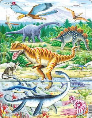 Puzzle Jurassic Dinosaur  Larsen Range