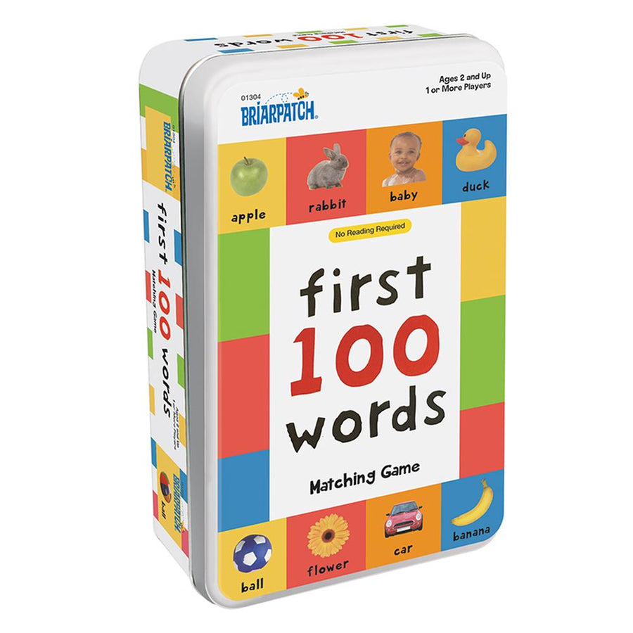 First 100 Words Tin