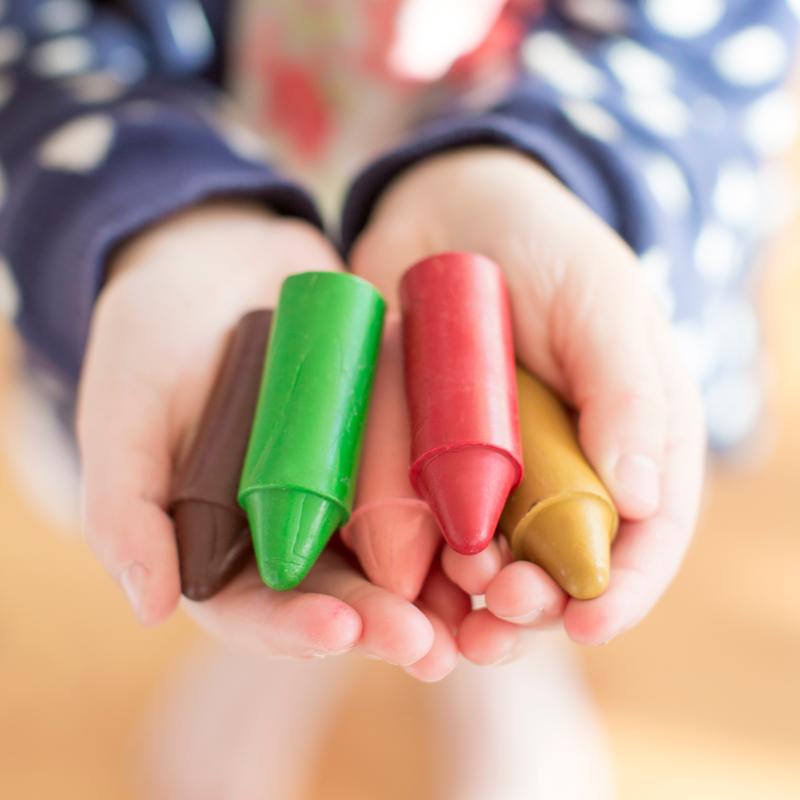 Beeswax Crayons Short Length Originals