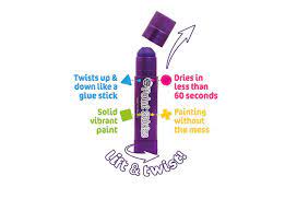 Little Brian Paint Sticks 12pk Classic Colours