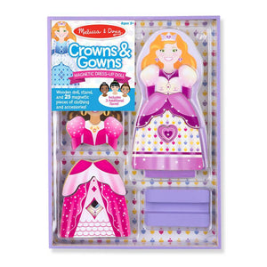 Dress Up Dolls Crowns & Gowns
