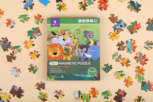 2 in 1 Day and Night Magnetic Puzzle