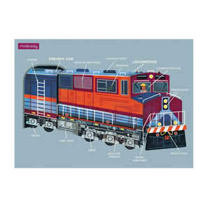 Freight Train 48pc Mini Puzzle
