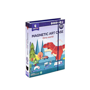 Magnetic Art Case Dino World