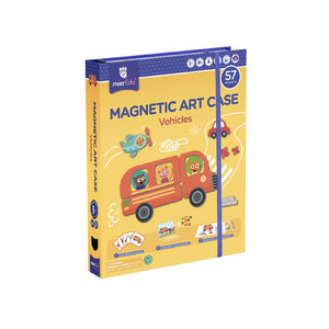Magnetic Art Case - Vehicles
