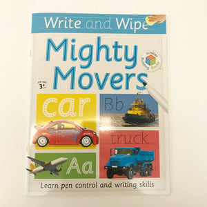 Write/Wipe Mighty Movers