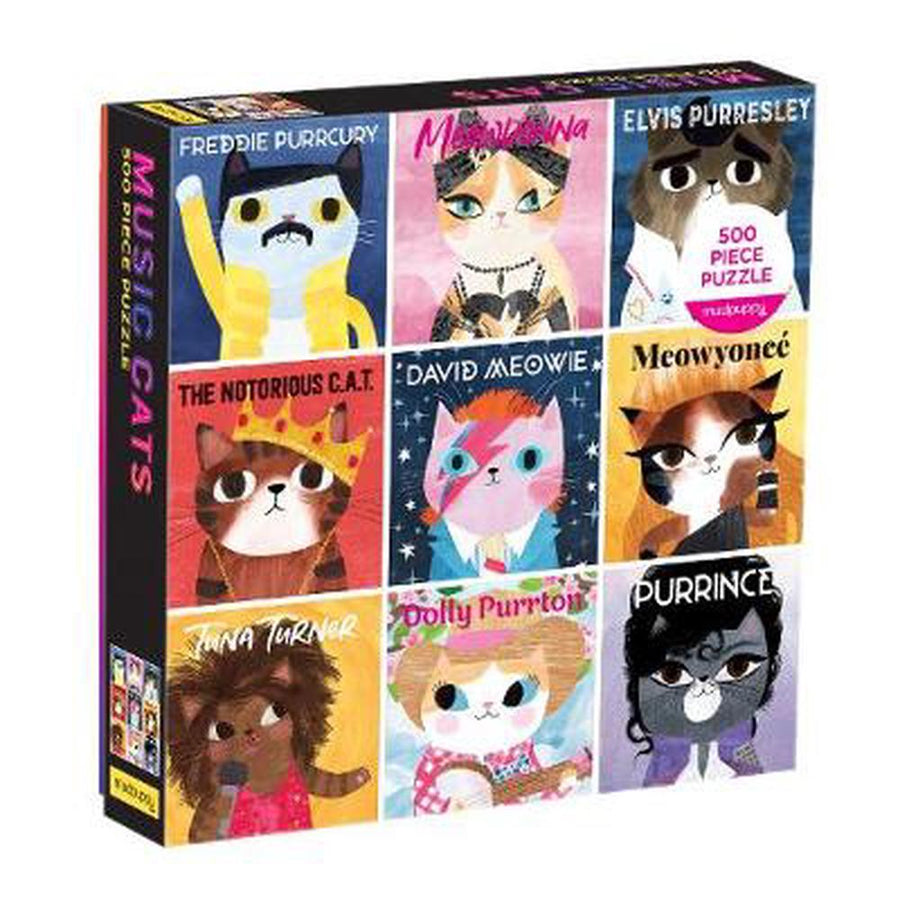 Music Cats 500 Pc Puzzle