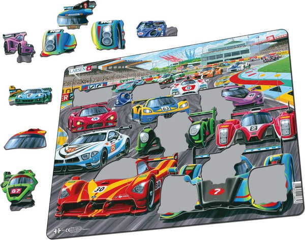 Puzzle Racing Cars Larsen Range - PAUA