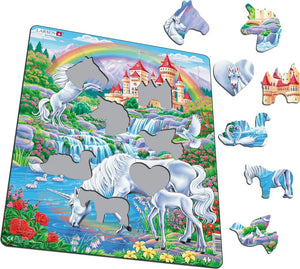 Puzzle Unicorns and Rainbow  Larsen Range