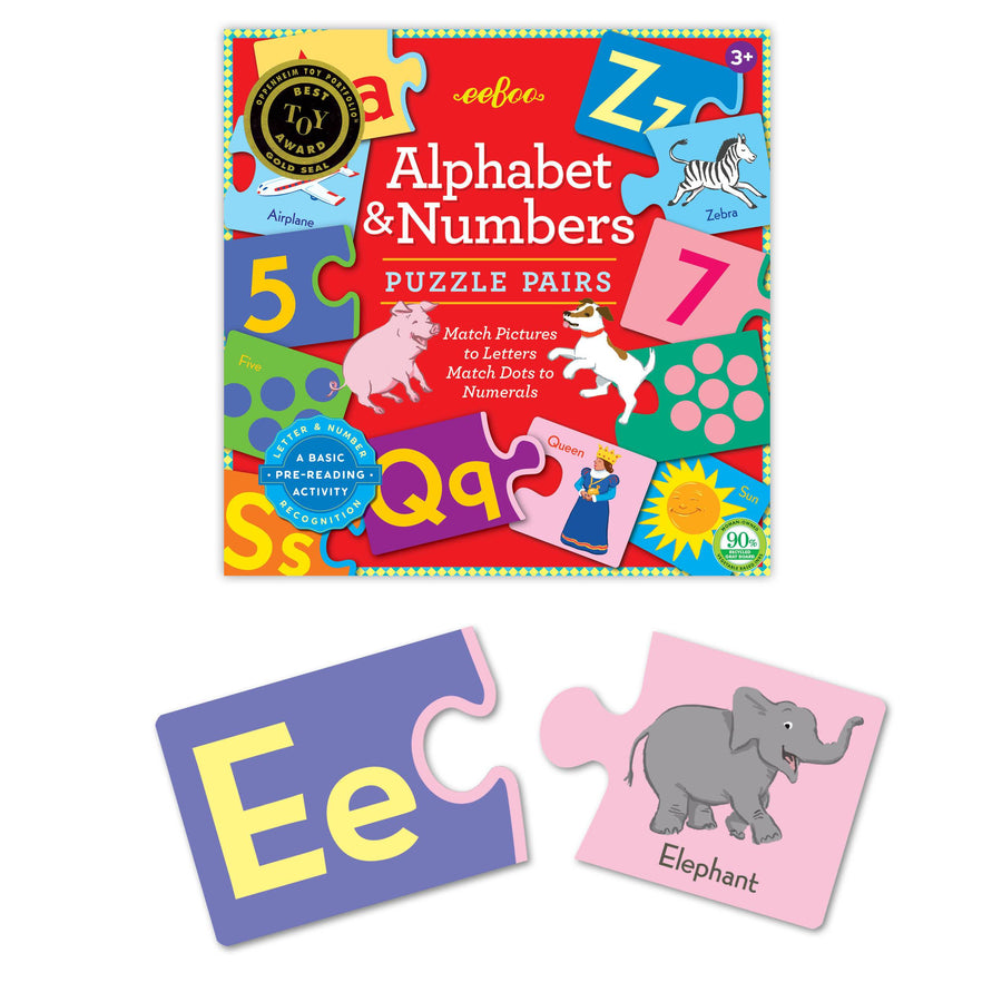 eeBoo Alphabet & Numbers