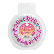 Press On Nails Pixie Fantasy  Pink Poppy