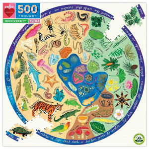 Puzzle Biodiversity 500pc eeBoo