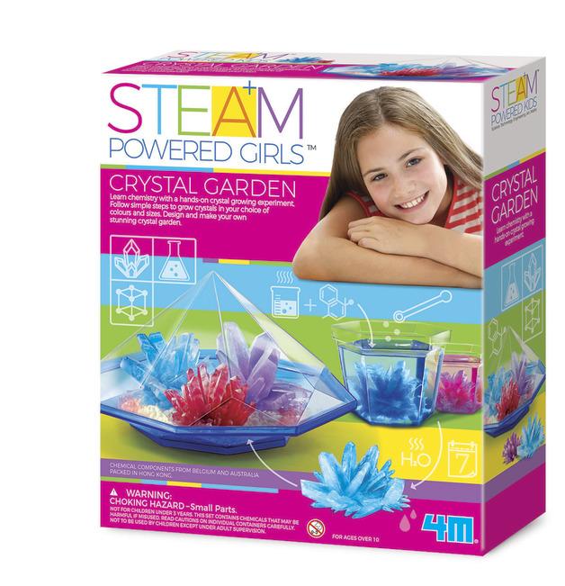 STEAM Crystal Garden
