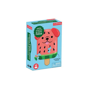 Scratch & Sniff Mini Puzzle Pupsicle Watermelon Scented